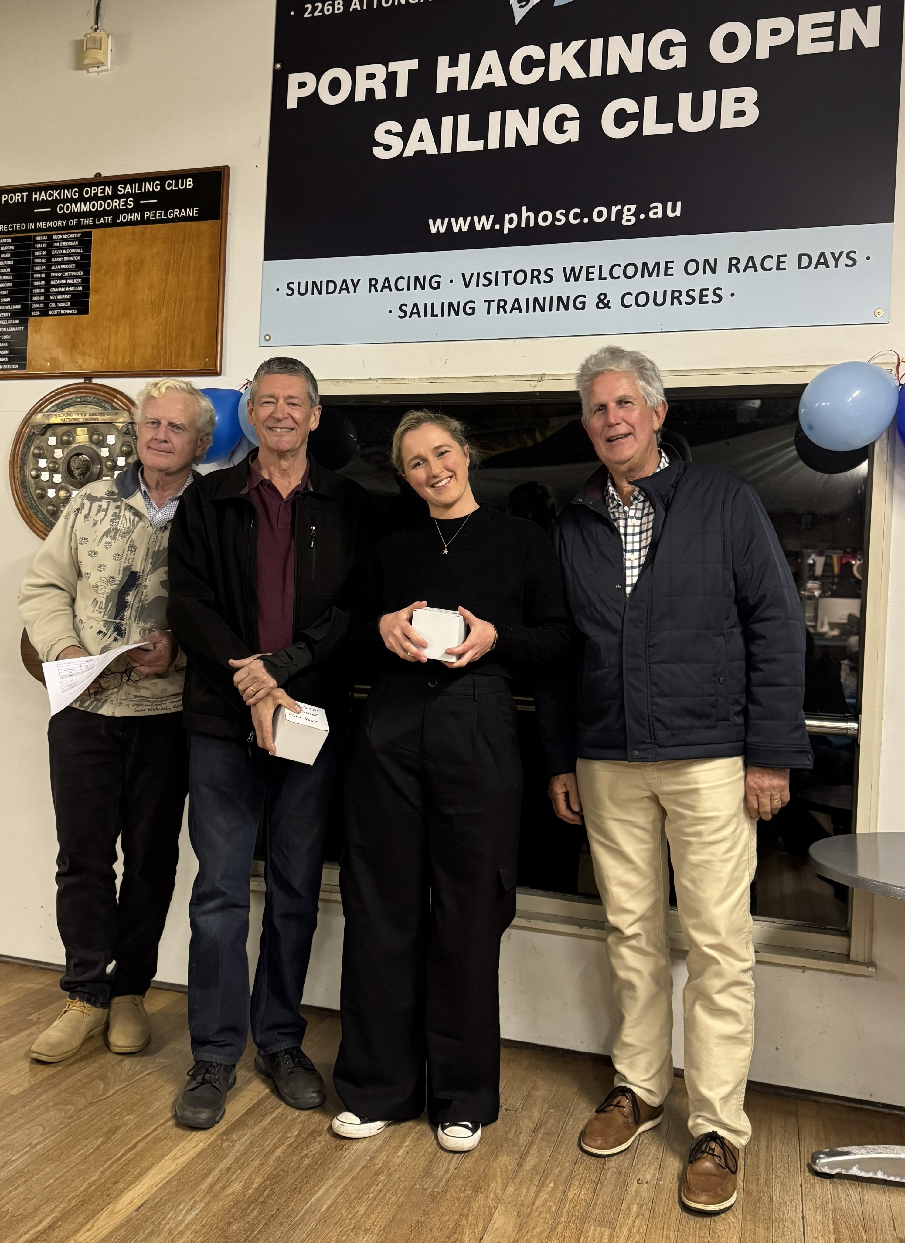PHOSC clubhouse and members