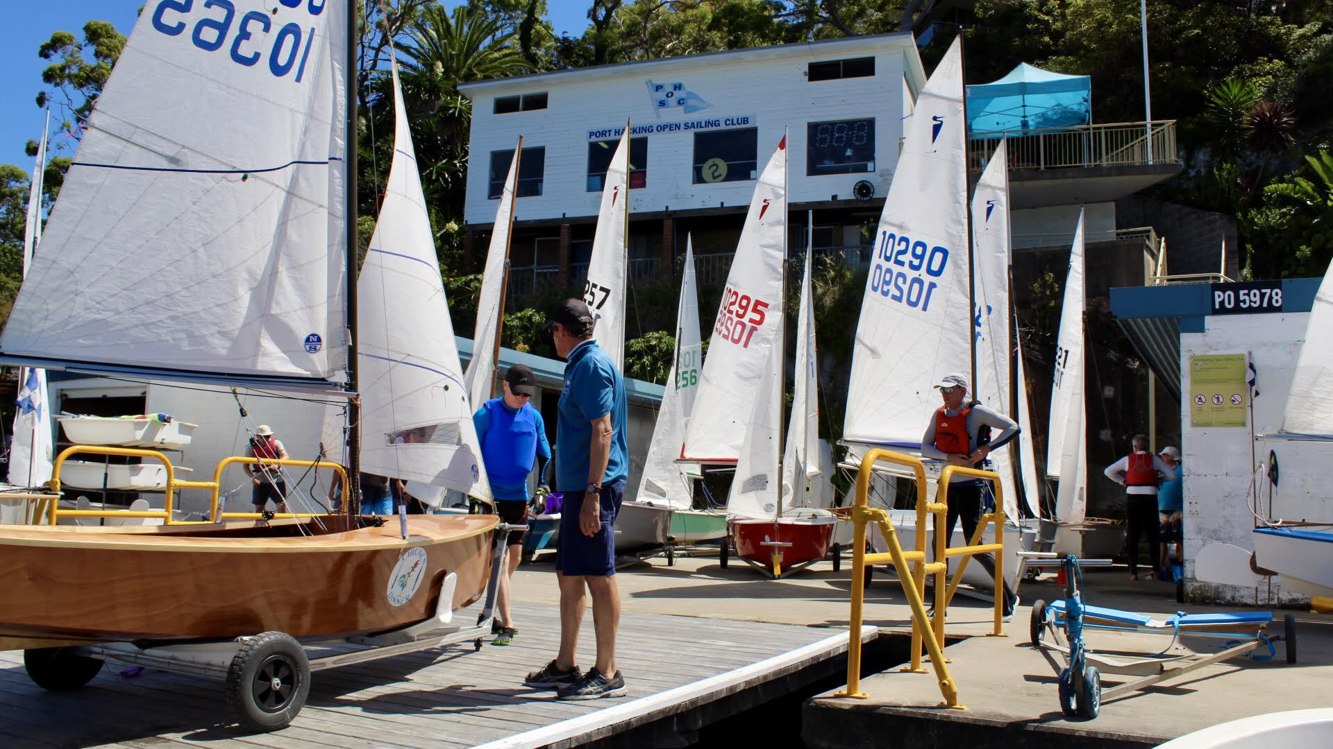 Sailing at PHOSC